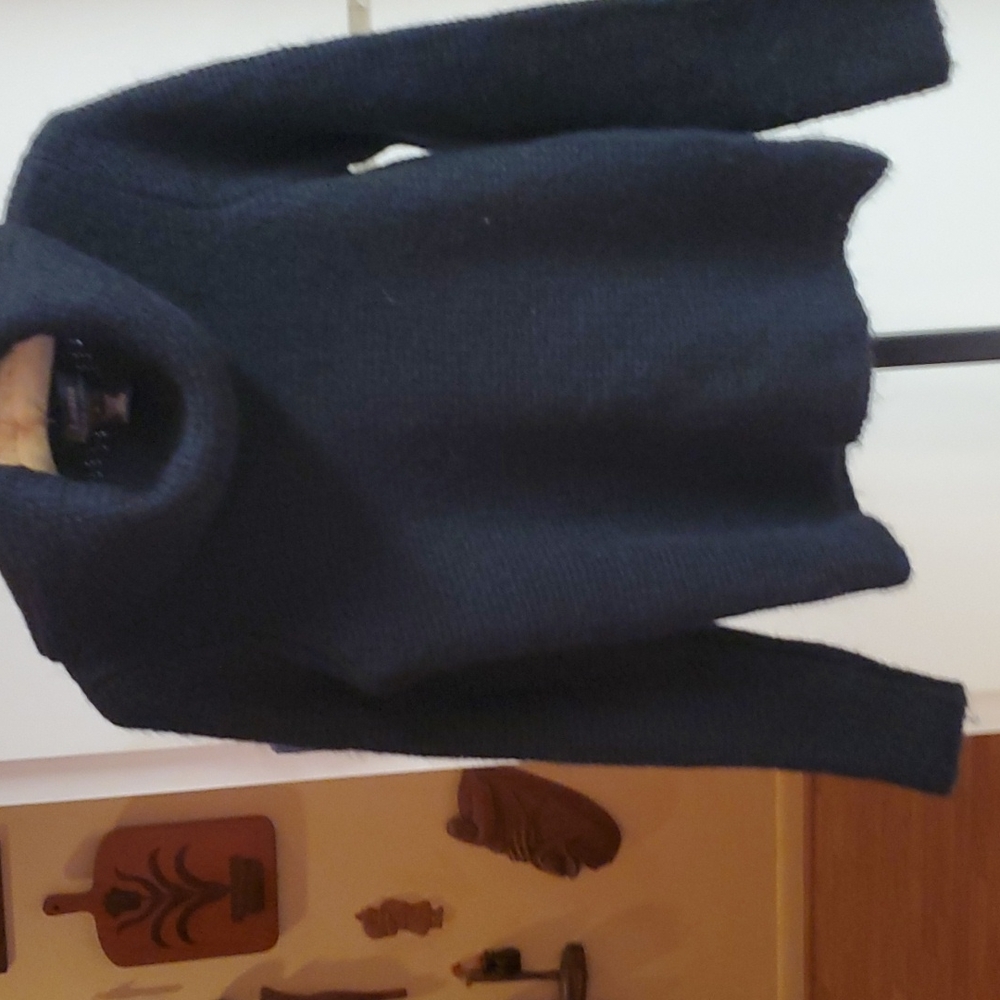 Lauren cowl neck sweater with  set-in sleeves